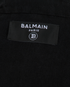 Balmain Double Breasted Denim Jacket, &pound;350, Clothing, Black, Cotton/Denim, Other view