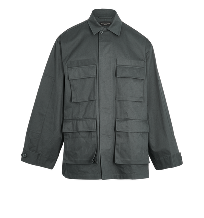 Balenciaga Oversized Cargo Jacket, front view