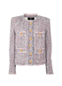 Balmain Tweed Spencer Jacket, front view
