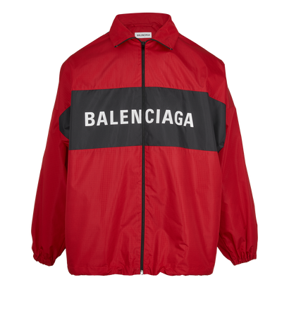 Balenciaga Logo Windbreaker, front view