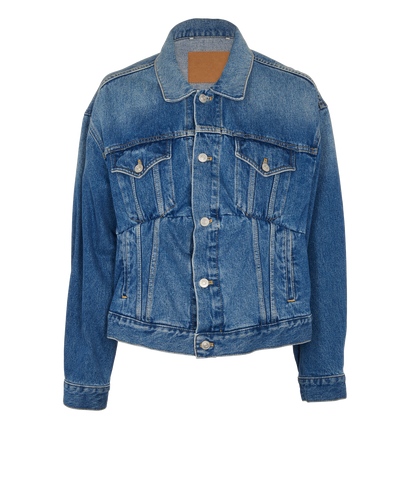 Balenciaga Swing Denim Jacket, front view