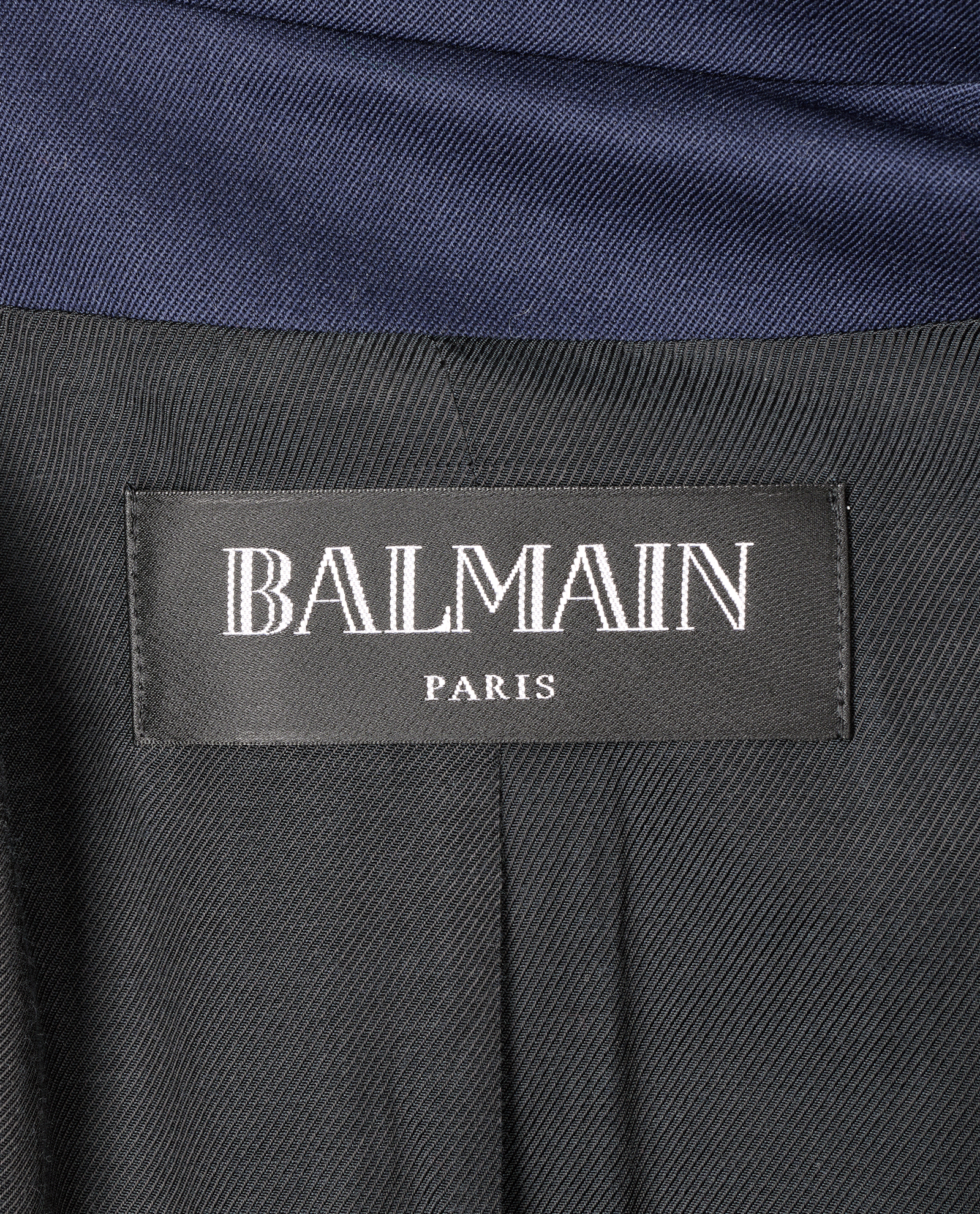 Balmain Blazer Jacket, &pound;420, Clothing, Navy, Wool, Other view