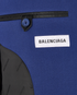 Balenciaga Shoulder Pad Blazer, &pound;330, Clothing, Blue, Wool, Other view