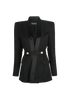 Balmain Belted Blazer, front view