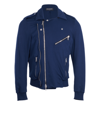 Balmain Soft Biker Jacket, front view