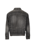 Balenciaga Logo Denim Jacket, back view