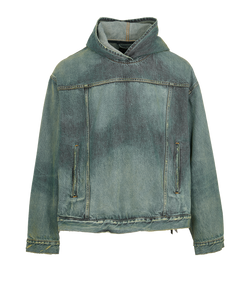 Balenciaga Oversized Denim OTH, Mens, Cotton, Blue, Sz M, 4*