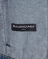 Balenciaga Campaign Logo Denim Jacket, other view