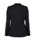 Balmain Satin Lapel Blazer, back view