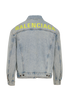 Balenciaga Logo Denim Jacket, back view