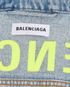 Balenciaga Logo Denim Jacket, other view
