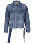 Balenciaga Oversized Denim Jacket, front view