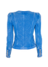 Balmain Washed-Effect Jacket, back view