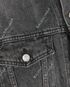 Balenciaga Logo Denim Jacket, &pound;420, Clothing, Black, Denim, Other view