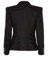 Balmain Glitter Tuxedo Blazer, back view