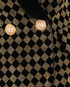 Balmain Embellished Velvet Blazer Jacket, £450, Clothing, Black/Gold, Cotton, Other view