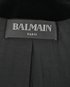 Balmain Embellished Velvet Blazer Jacket, £450, Clothing, Black/Gold, Cotton, Other view