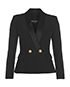 Balmain Double Breasted Jacket, front view
