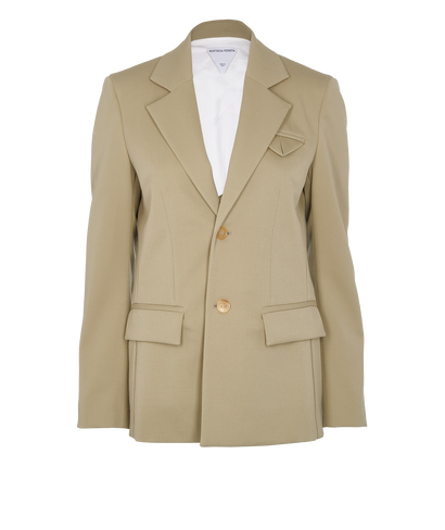 Bottega Veneta Single-Vent Blazer, front view