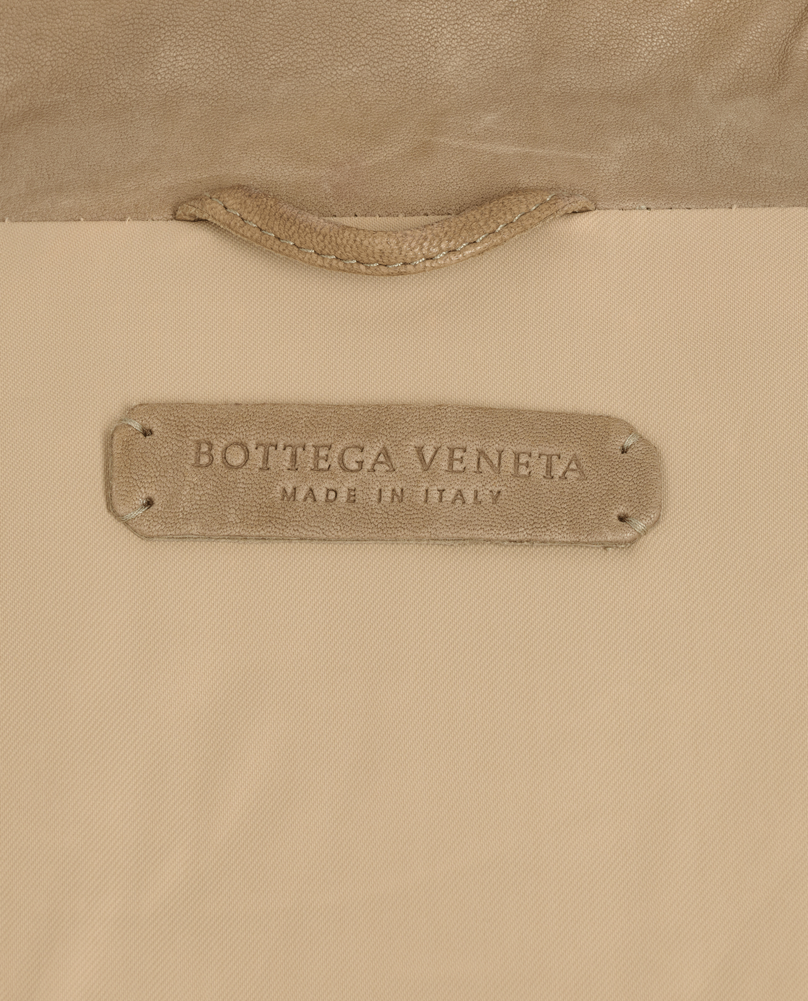 Bottega Veneta Biker Jacket, &pound;550, Clothing, Beige, Leather, Other view