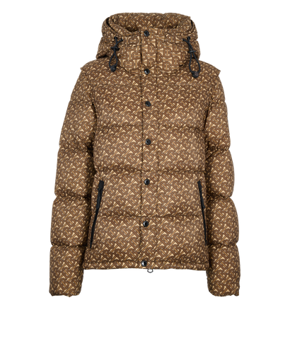 Burberry TB Monogram Jacquard Puffer, front view