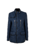 Burberry Quilted Jacket, &pound;295, Clothing, Navy, Polyester (Polymer), Front view