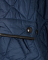 Burberry Quilted Jacket, &pound;295, Clothing, Navy, Polyester (Polymer), Other view