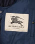 Burberry Quilted Jacket, &pound;295, Clothing, Navy, Polyester (Polymer), Other view