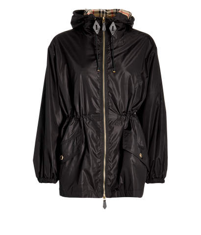 Burberry Hooded Zipped Jacket, front view