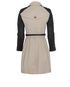 Burberry Leather Sleeves Trench, back view