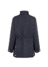 Burberry Quilted Zip-Up Jacket, &pound;375, Clothing, Navy, Polyester (Polymer), Other view