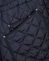Burberry Quilted Zip-Up Jacket, &pound;375, Clothing, Navy, Polyester (Polymer), Other view