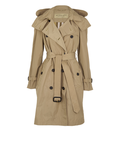 Burberry Hooded Raincoat, front view
