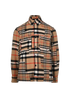 Burberry Check Jacket, &pound;750, Clothing, Beige, Cotton, Front view