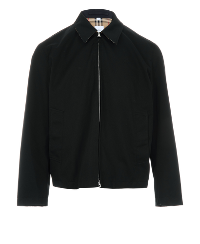 Burberry Gabardine Harrington Jacket, front view
