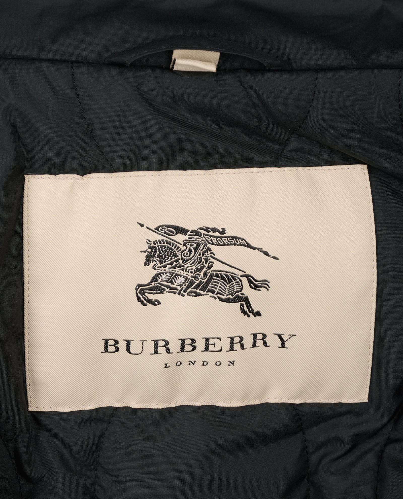 Burberry Puffer Jacket, &pound;220, Clothing, Black, Polyester Mix, Other view