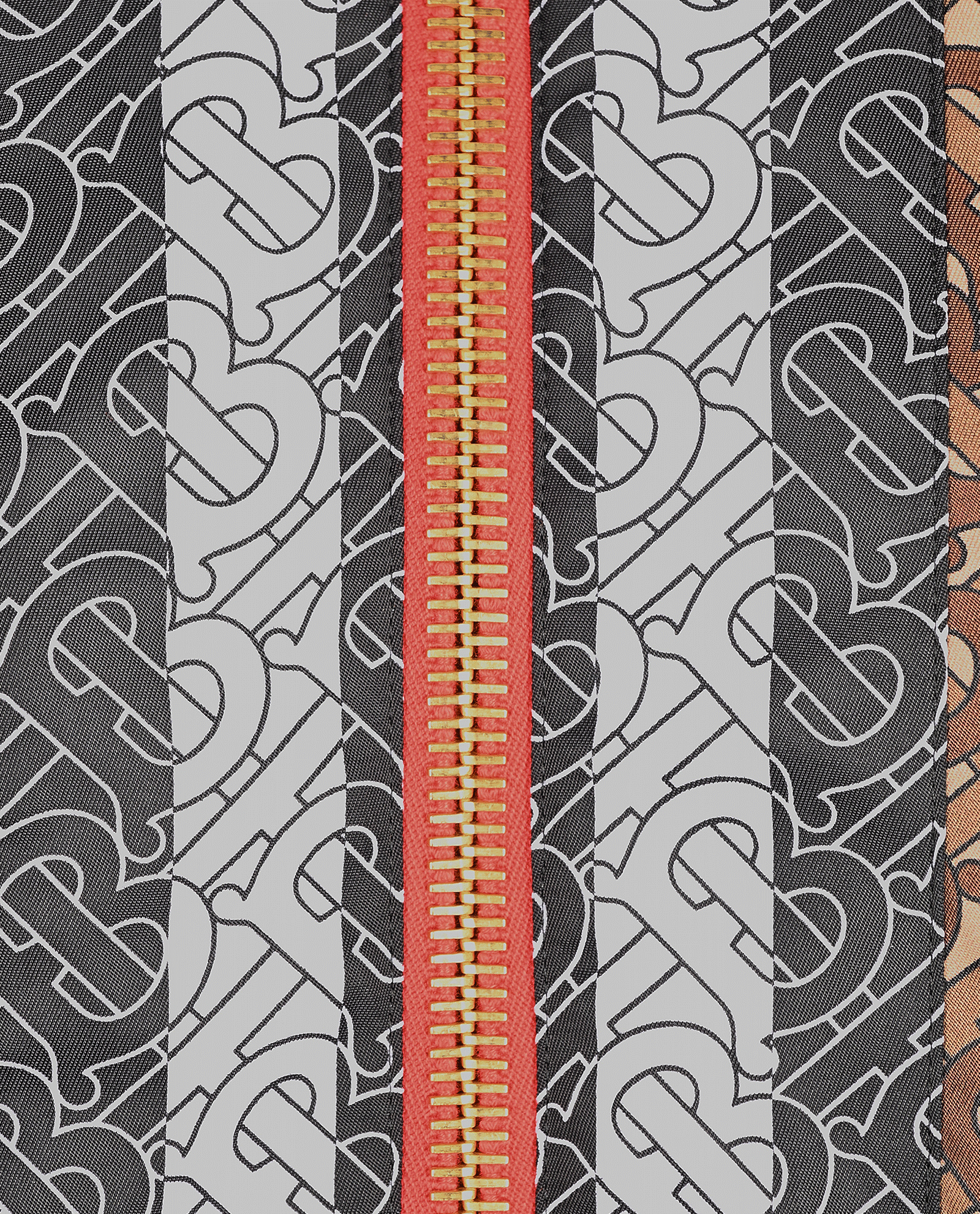 Burberry TB Bomber Jacket, &pound;250, Clothing, Brown, Polyester (Polymer), Other view