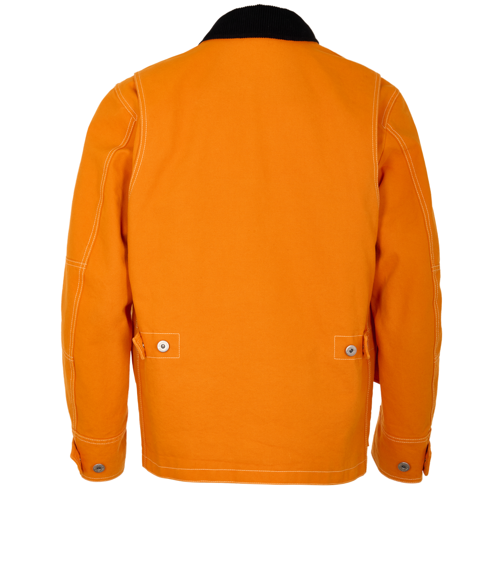 Burberry Utility Jacket, &pound;410, Clothing, Orange, Cotton, Back view