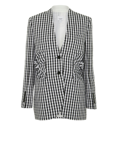 Burberry checkered Blazer Jacket, front view