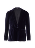 Burberry Velvet Blazer, front view