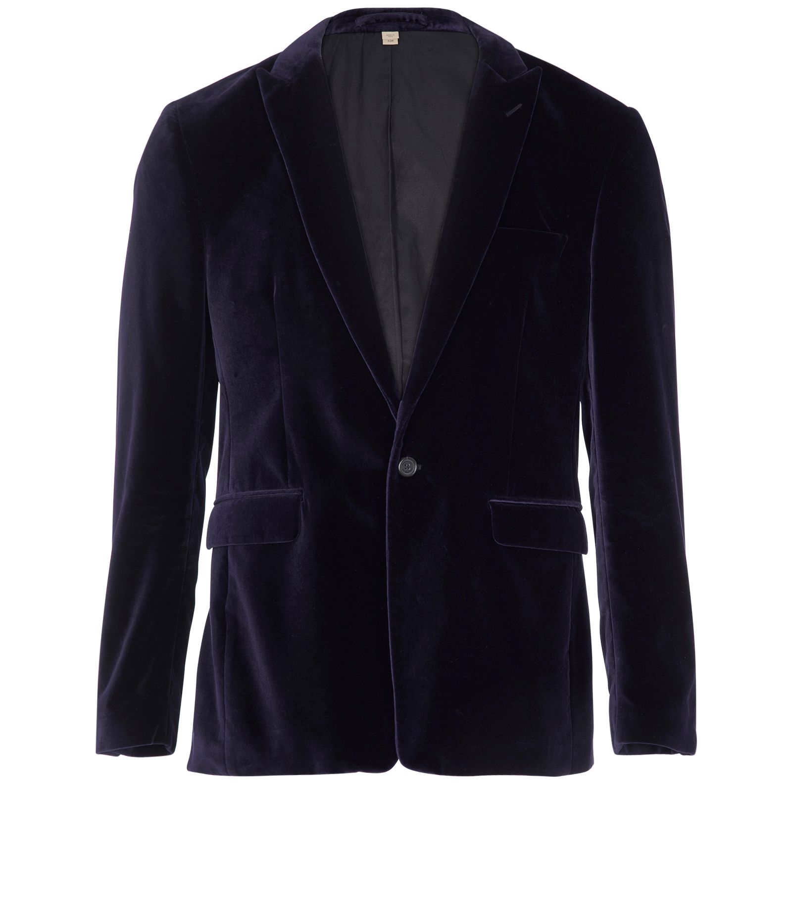 Burberry velvet sale blazer