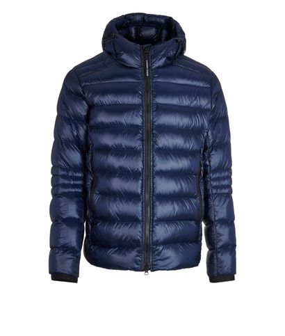 Canada Goose Crofton Puffer, &pound;350, Clothing, Blue, Down Feathers, Front view