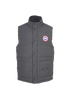 Canada Goose Freestyle Gilet, &pound;370, Clothing, Grey, Down Feathers, Front view
