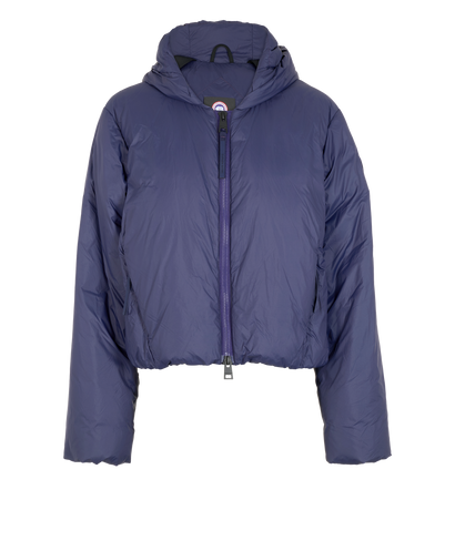 Canada Goose Elba Jacket, &pound;390, Clothing, Navy, Polyester (Polymer), Front view