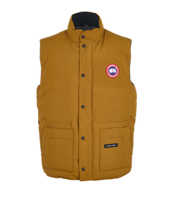 Canada Goose Freestyle Gilet, Mens, Down, Yellow, Sz L, 3*