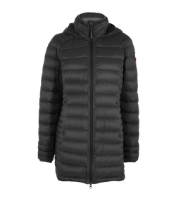 Canada Goose Brookvale Hooded Jacket, Down/Feather, Grey, Sz L, 3*