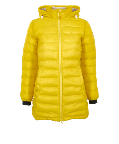 Canada Goose Puffer Jacket, &pound;350, Clothing, Yellow, Down Feathers, Front view