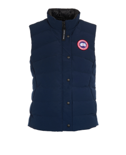 Canada Goose Puffer Vest, Polyester, Blue, Size M, 2*