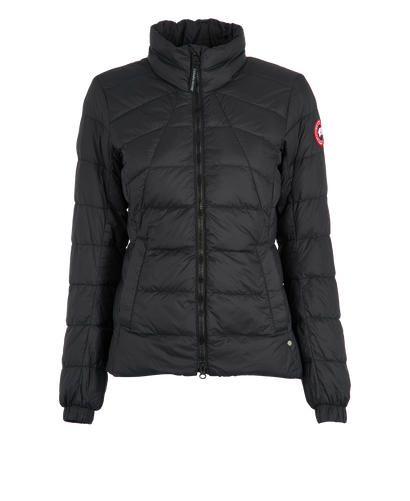 Canada Goose Abbott Puffer Jacket, &pound;350, Clothing, Black, Down Feathers, Front view