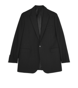 Celine Blazer, Mens, Wool, Black, Sz M, 3*